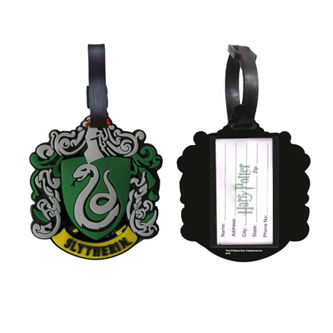 Porte étiquette pour bagage - Logo Maison Serpentard - Harry Potter Porte étiquette pour bagage - Logo Maison Serpentard - Harry Potter