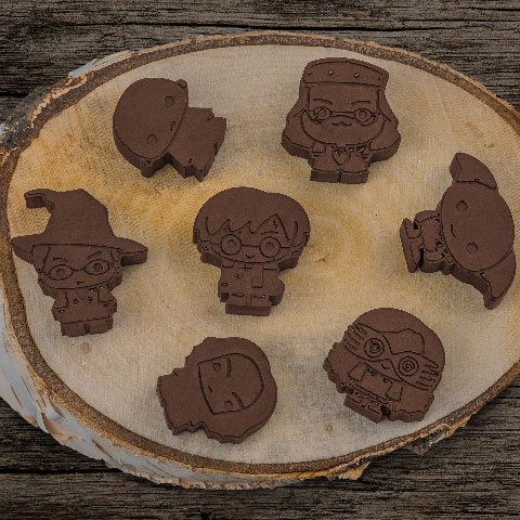 Moule à chocolats et glaçons - Harry Potter Kawaii Moule à chocolats et glaçons - Harry Potter Kawaii