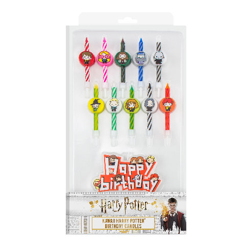 Harry Potter - Set 10 bougies Anniversaire Kawaii Harry Potter - Set 10 bougies Anniversaire Kawaii