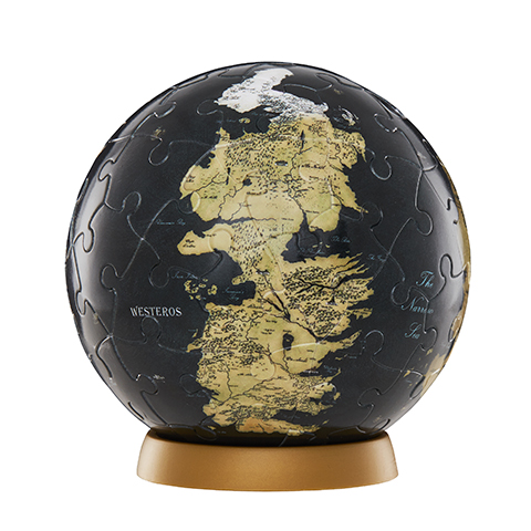 Globe Puzzle Westeros et Essos - 7,5 cm - 60 pcs - Game of Thrones - 4D Cityscape Globe Puzzle Westeros et Essos - 7,5 cm - 60 pcs - Game of Thrones - 4D Cityscape