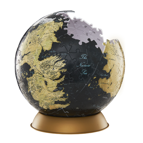 Globe Puzzle Westeros et Essos - 15 cm - 240 pcs - Game of Thrones - 4D Cityscape Globe Puzzle Westeros et Essos - 15 cm - 240 pcs - Game of Thrones - 4D Cityscape