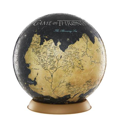 Globe Puzzle Westeros et Essos - 22,5 cm - 540 pcs - Game of Thrones - 4D Cityscape Globe Puzzle Westeros et Essos - 22,5 cm - 540 pcs - Game of Thrones - 4D Cityscape