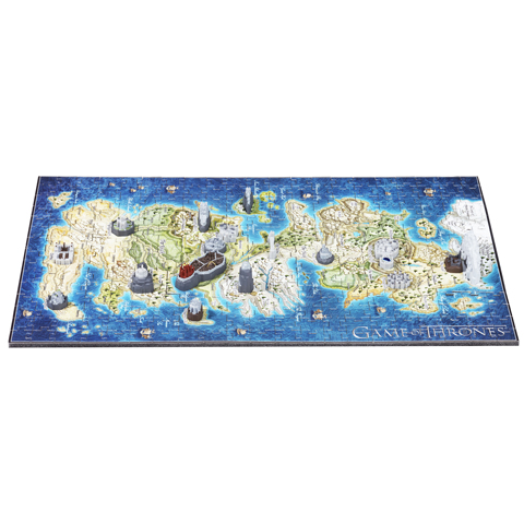 Puzzle Carte de Westeros - 350 pcs - Game of Thrones - 4D Cityscape Puzzle Carte de Westeros - 350 pcs - Game of Thrones - 4D Cityscape