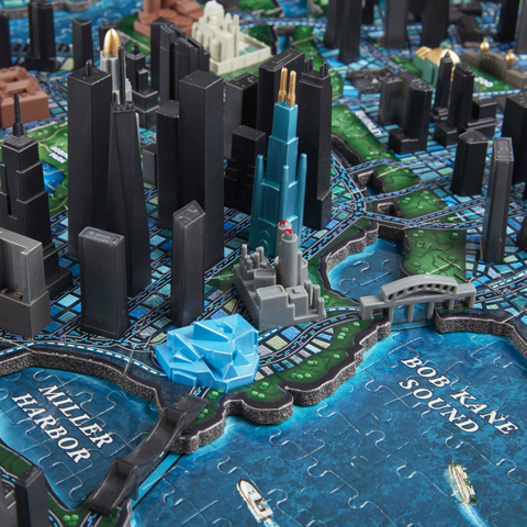 Puzzle Ville de Gotham - 1550 pcs - Batman - 4D Cityscape Puzzle Ville de Gotham - 1550 pcs - Batman - 4D Cityscape