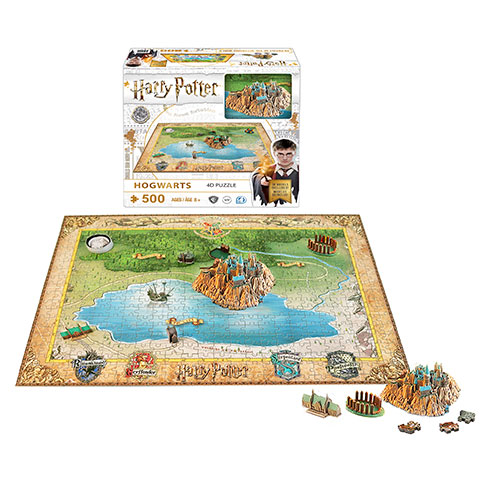 Puzzle Poudlard - 543 pcs - Harry Potter - 4D Cityscape Puzzle Poudlard - 543 pcs - Harry Potter - 4D Cityscape