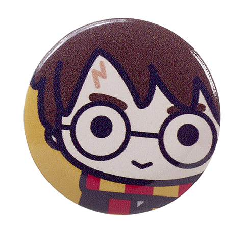 Ensemble 1 badges chibi Harry / Hedwige Ensemble 1 badges chibi Harry / Hedwige