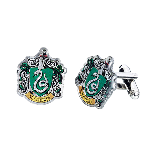 Boutons de manchettes Armoirie de Serpentard Boutons de manchettes Armoirie de Serpentard