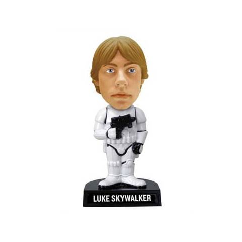 Star Wars - Bobble Head - Luke Skywalker as Stormtrooper Star Wars - Bobble Head - Luke Skywalker as Stormtrooper