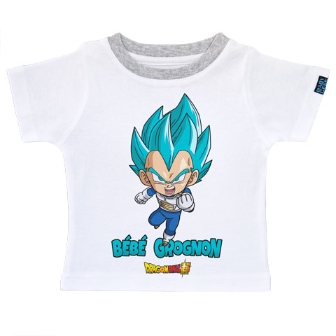Bébé grognon - Vegeta - Dragon Ball Super - T-shirt Enfant manches courtes