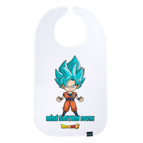 Bébé super Saiyan Divin Goku - Dragon Ball Super - Maxi bavoir Bébé