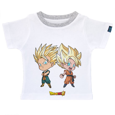 Goten et Trunks - Super Saiyan - Dragon Ball Super - T-shirt Enfant manches courtes