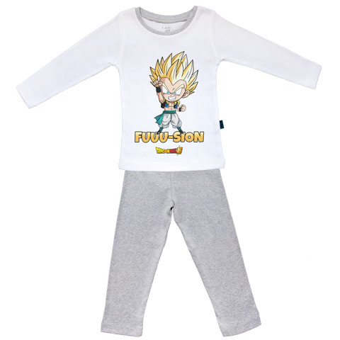 Fusion Gotenks - Super Saiyan - Dragon Ball Super - Pyjama Bébé manches longues