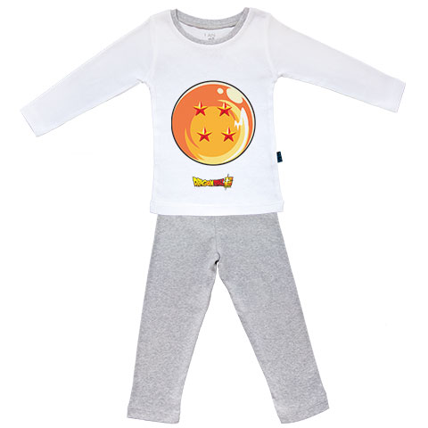 Boule à 4 étoiles - Dragon Ball Super - Pyjama Bébé manches longues