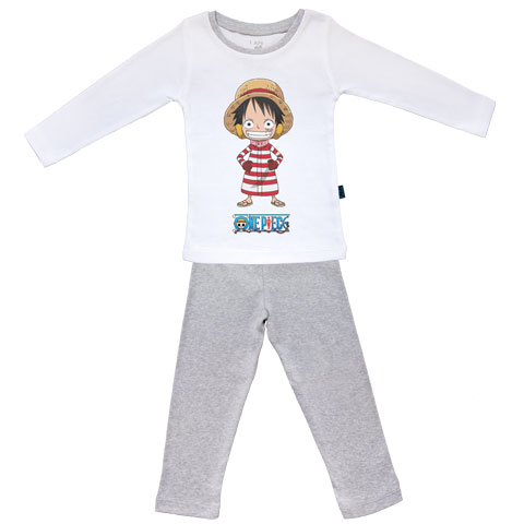 Luffy - One Piece - Pyjama Bébé manches longues