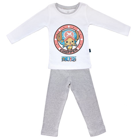 Emblème Chopper - One Piece - Pyjama Bébé manches longues