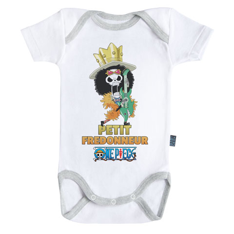 Petit fredonneur - Brook - One Piece - Body Bébé manches courtes Petit fredonneur - Brook - One Piece - Body Bébé manches courtes