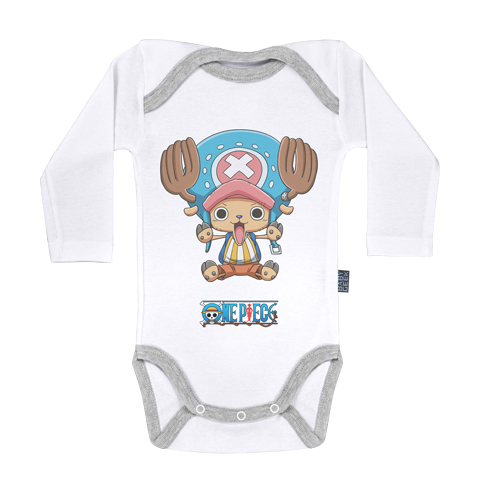 Chopper - Free Hugs - One Piece - Body Bébé manches longues Chopper - Free Hugs - One Piece - Body Bébé manches longues