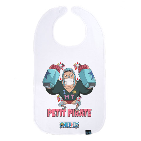 Petit Pirate Franky - One Piece - Maxi bavoir Bébé