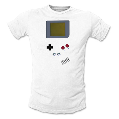 Gameboy - T-shirt Homme Coton Blanc Gameboy - T-shirt Homme Coton Blanc