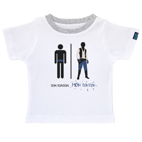 Ma super famille - Mon tonton contrebandier - T-shirt Enfant manches courtes - Coton - Blanc Ma super famille - Mon tonton contrebandier - T-shirt Enfant manches courtes - Coton - Blanc