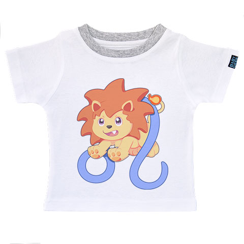 Signe du zodiaque - Lion - T-shirt Enfant manches courtes