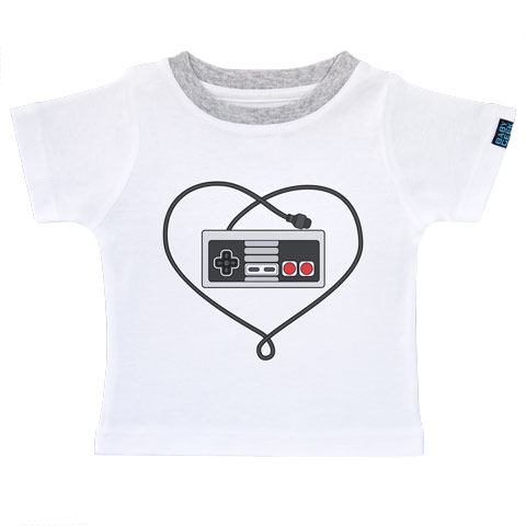 Manette retro cœur Manette retro cœur