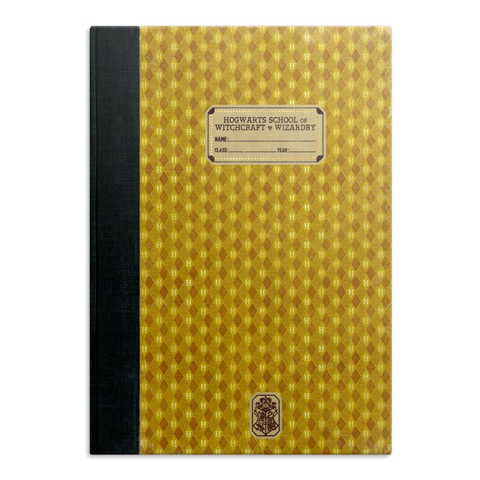 Réplique du cahier d’exercices de Poufsouffle - Les Animaux Fantastiques Réplique du cahier d’exercices de Poufsouffle - Les Animaux Fantastiques