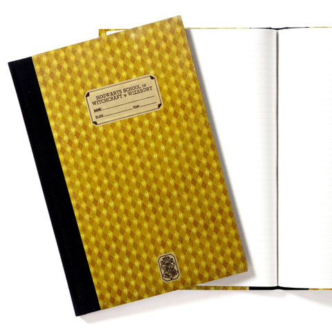 Réplique du cahier d’exercices de Poufsouffle - Les Animaux Fantastiques Réplique du cahier d’exercices de Poufsouffle - Les Animaux Fantastiques