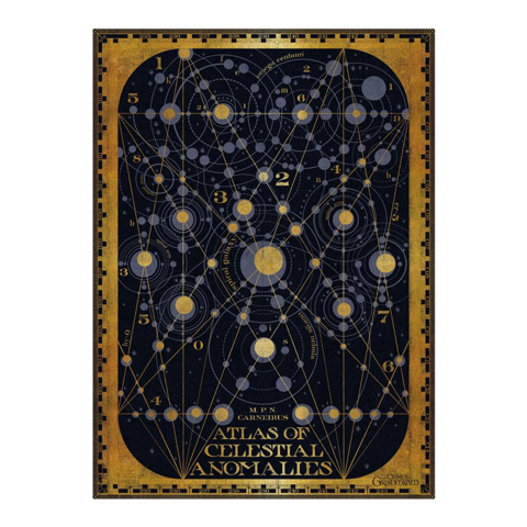 Poster Atlas of Celestial Anomalies Poster Atlas of Celestial Anomalies