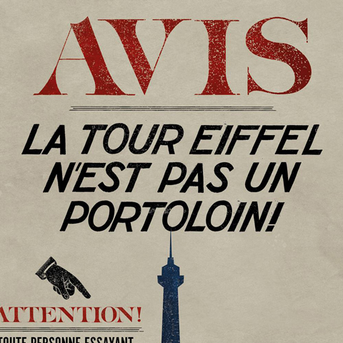 Poster La Tour Eiffel Poster La Tour Eiffel