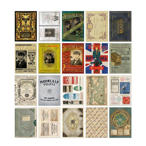 Lot de 20 cartes postales - Newt Scamander’s Magical Case Lot de 20 cartes postales - Newt Scamander’s Magical Case