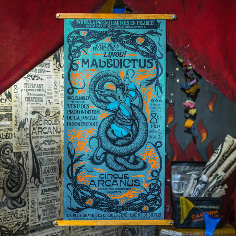 Réplique authentique de l’affiche de Nagini Réplique authentique de l’affiche de Nagini
