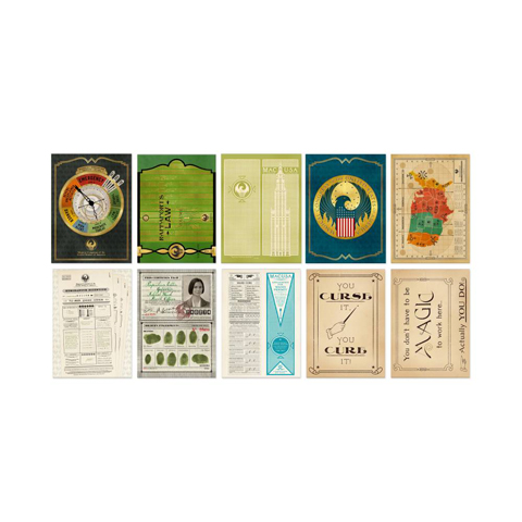 Lot de 20 cartes postales - MACUSA Artifacts Lot de 20 cartes postales - MACUSA Artifacts