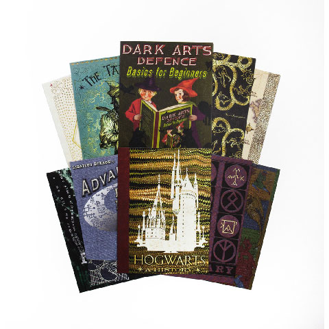 Lot de 20 cartes postales - les couvertures de livres de Poudlard Lot de 20 cartes postales - les couvertures de livres de Poudlard