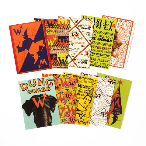 Lot de 20 cartes postales - The Weasleys’ Wizard Wheezes Series 3 Lot de 20 cartes postales - The Weasleys’ Wizard Wheezes Series 3
