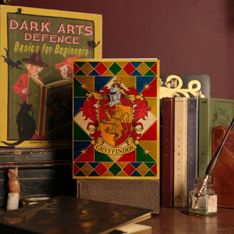 Carte 2 volets Gryffindor Crest Carte 2 volets Gryffindor Crest