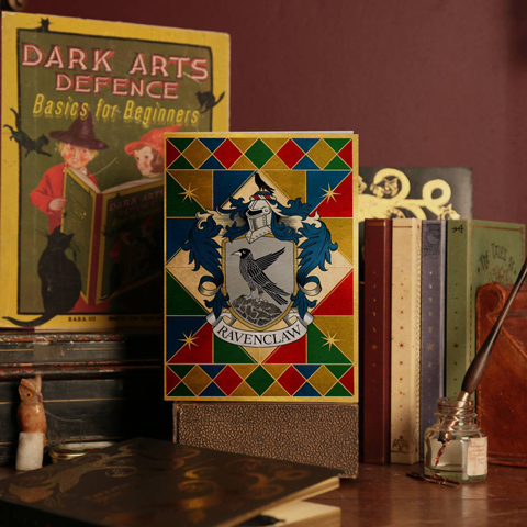 Carte 2 volets Ravenclaw Crest Carte 2 volets Ravenclaw Crest