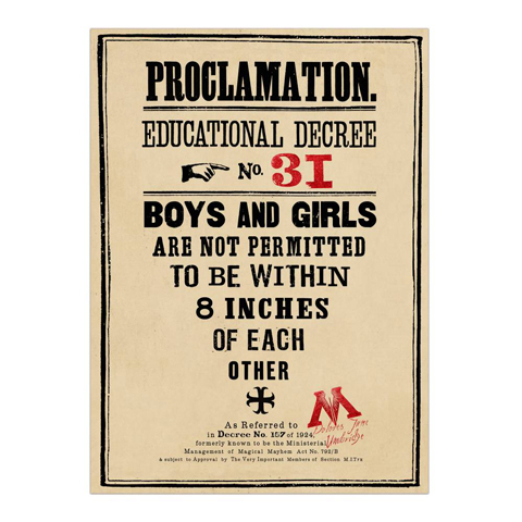 Poster - Proclamation 31 Poster - Proclamation 31