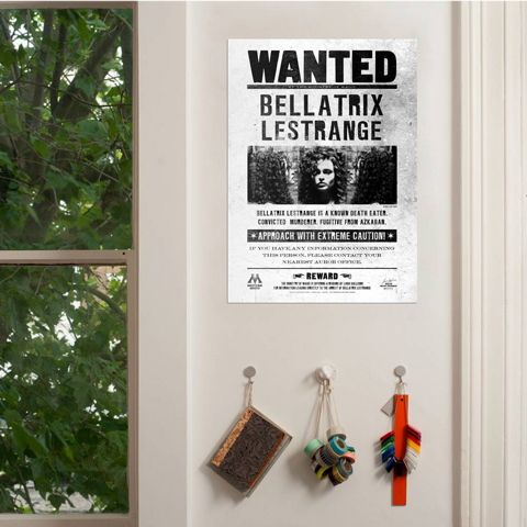 Poster - Wanted Bellatrix Lestrange Poster - Wanted Bellatrix Lestrange
