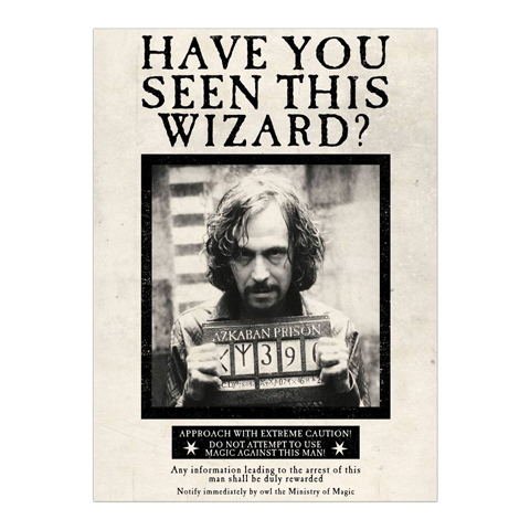Sirius Black Wanted Poster Sirius Black Wanted Poster