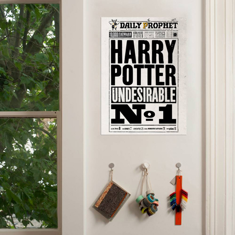 Poster - Daily Prophet Harry Potter Undesirable No.1 Poster - Daily Prophet Harry Potter Undesirable No.1