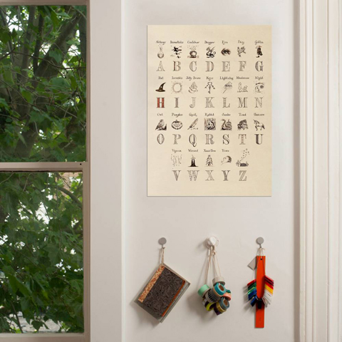 Poster - Alphabet Harry Potter Poster - Alphabet Harry Potter