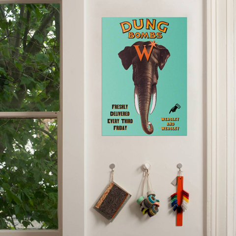 Poster - Dung Bombs from Weasley’s Wizard Wheezes Poster - Dung Bombs from Weasley’s Wizard Wheezes
