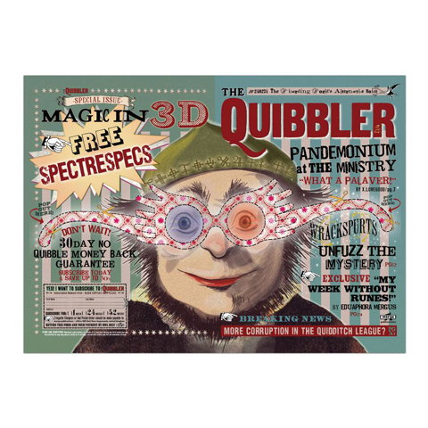 Poster The Quibbler - Spectrespecs Poster The Quibbler - Spectrespecs
