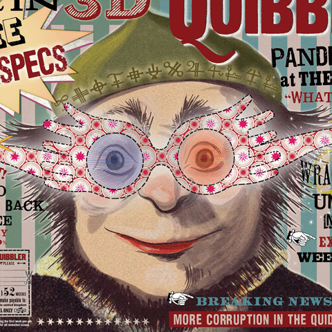 Poster The Quibbler - Spectrespecs Poster The Quibbler - Spectrespecs