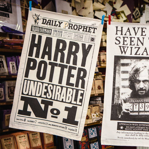 Torchon - The Daily Prophet - Harry Potter Undesirable No. 1 Torchon - The Daily Prophet - Harry Potter Undesirable No. 1