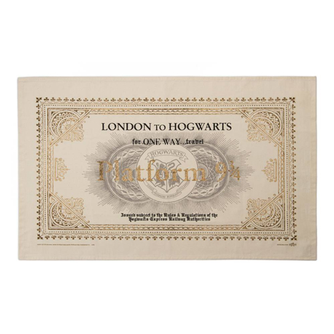 Torchon - Ticket Hogwarts Express Torchon - Ticket Hogwarts Express