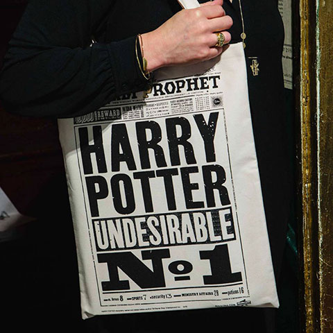 Sac en toile - The Daily Prophet - Harry Potter Undesirable No. 1 Sac en toile - The Daily Prophet - Harry Potter Undesirable No. 1
