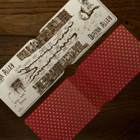 Porte-cartes - Carte de Diagon Alley Porte-cartes - Carte de Diagon Alley