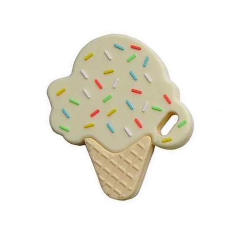 Anneau de dentition Geek - Glace couleur vanille Anneau de dentition Geek - Glace couleur vanille